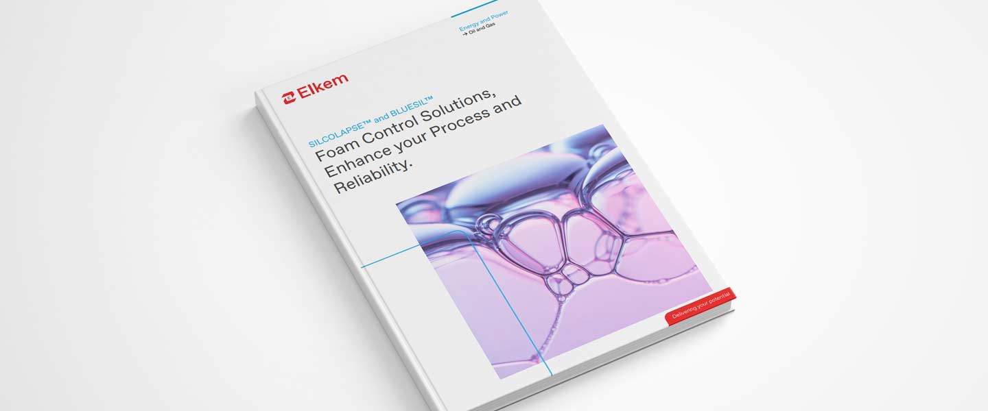 Ebook on foam control solutions presenting our product silicolapse and bluesil
