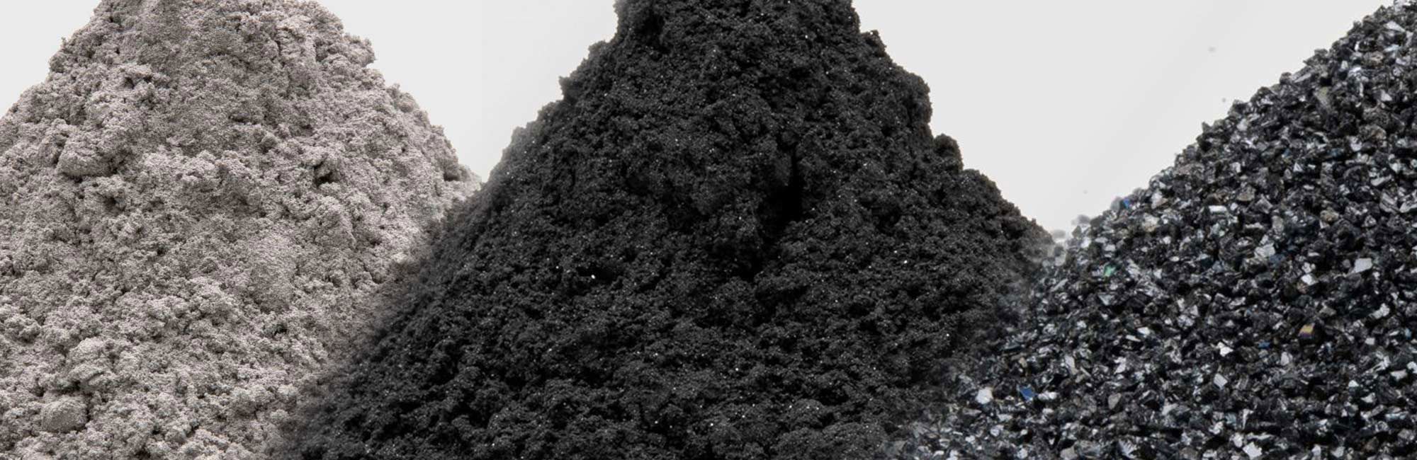 Échantillon de silicium concassé